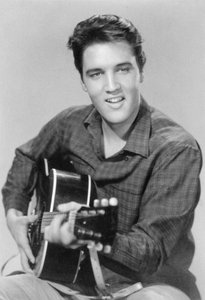 Elvis Presley, American singer and actor