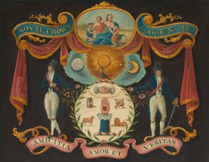 Emblems for Royal Crown Lodge No. 22 by Unbekannt