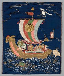 Embroidered Fukusa by Unbekannt
