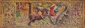 Embroidered Front Altarpiece of Saint George, from the Palau de la Generalitat by Unbekannt