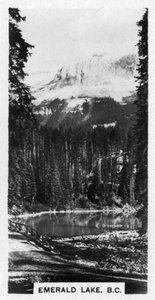 Emerald Lake near Field, British Columbia, Canada by Unbekannt