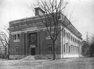 Emerson Hall, Harvard University, Cambridge, Massachusetts, USA, Early 20th Century