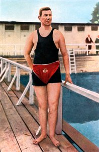 Emil Rausch, German Swimmer, Olympic Games, St Louis, USA, 1904, 1936