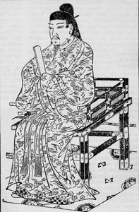 Emperor Kanmu, who established the Japanese Law of Succession, 1907 by Unbekannt