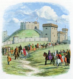 Empress Matilda, daughter and dispossessed heiress of Henry I of England, c1860 by Unbekannt