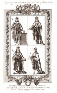 English Kings with Coats of Arms