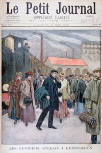 English People Visiting the Universal Exhibition of 1900, Paris, 1900 by Unbekannt