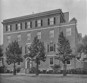 Entrance Front on East 57th Street, House of Mrs WK Vanderbilt, New York City