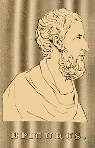Epicurus, 341-270 BC by Unbekannt