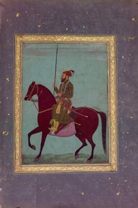 Equestrian Portrait of Aurangzeb
