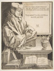 Erasmus of Rotterdam copy by Unbekannt