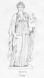 Erato, c1850 by Unbekannt