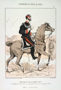 Etat Major de la Garde Nationale, Siege of Paris, Franco-Prussian War