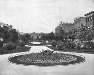 Eutaw Place Looking North, Baltimore, Maryland, USA, c1900