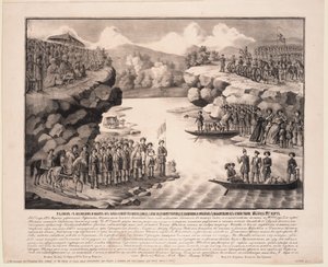 Exchange and Ransoming from Schamyl of the Family of Prince David Chavchavadze and Princess Orbelian by Unbekannt