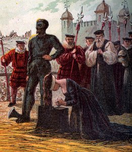 Execution of Lady Jane Grey, 1554