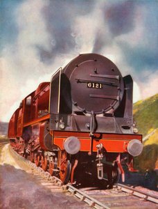 Express Passenger Locomotive of the Royal Scot 4-6-0 class by Unbekannt