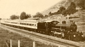 Express Train, Bombay, Baroda and Central India Railway, 1930 by Unbekannt