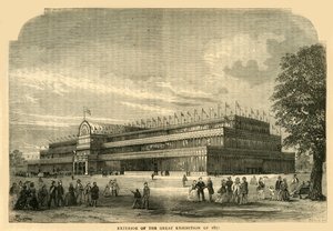 Exterior of the Great Exhibition of 1851