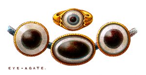 Eye-Agate, 1923 by Unbekannt