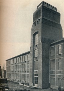 Factory of the Etablissements Nicolle, Wambrechies Nord, architect, Andre Granet