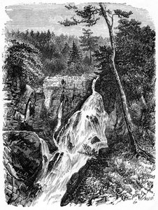 Falls of Sainte Anne, Below Quebec