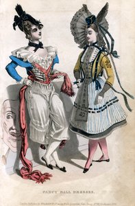 Fancy ball dresses by Unbekannt