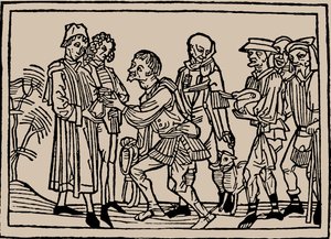 Farmers Delivering Their Taxes to the Landlords, 1479 by Unbekannt