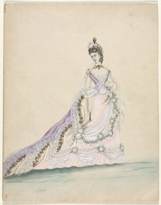 Fashion Study Designed for Worth