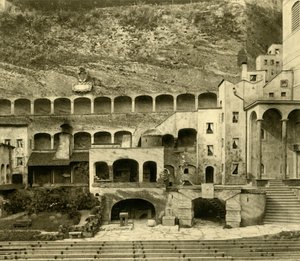 Faust Town in the Felsenreitschule, Salzburg, Austria, c1935 by Unbekannt