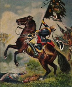 Field Marshal Count Schwerin 1684-1757 - Painting by Camphausen, 1934