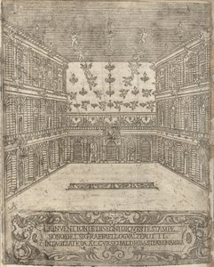 Festivities at the Wedding of Don Francesco Medici, Grand Duke of Tuscany, and Lady Bianca, 1579 by Unbekannt