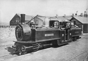 Ffestiniog Railway Steam Locomotive No 8 James Spooner by Unbekannt