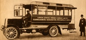 First L.G.O.C. Motor Bus by Unbekannt
