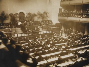 First Meeting of the League of Nations, November 15, 1920 in Geneva, 1920