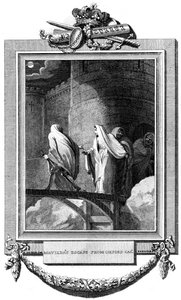 Flight of Matilda from Oxford, 1142 by Unbekannt