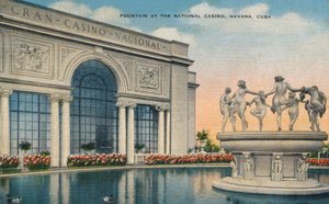 Fountain at the National Casino, Havana, Cuba