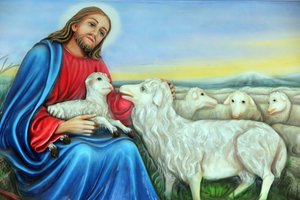 Franciscan Missionaries of Mary Church. Jesus, the Good Shepherd. Ho Chi Minh City, Vietnam