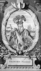 Francisco Pizarro, 15th Century Spanish Conquistador, 1671 by Unbekannt
