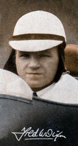 Fred Dixon, English motorcycle racer by Unbekannt