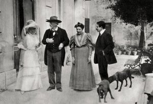 Frederic Mistral, French Writer, 1906 by Unbekannt