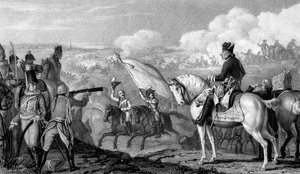 Frederick II, The Great 1712-1786, King of Prussia from 1740, at the Battle of Rossbach, 1757