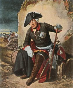 Frederick the Great After the Battle of Kolín, 18 June 1757, 1936