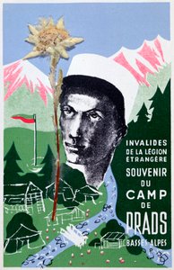 French Foreign Legion postcard by Unbekannt