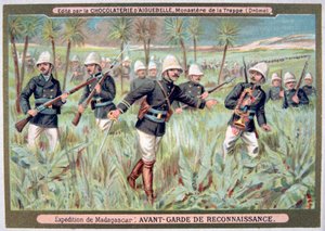 French Reconnaissance Troops, Madagascar Expedition by Unbekannt