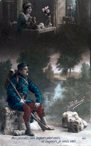 French WWI Postcard
