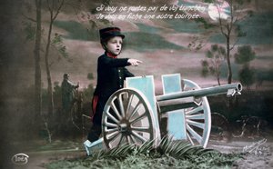 French WWI postcard, 1914-1918