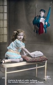 French WWI postcard, 1914-1918 by Unbekannt