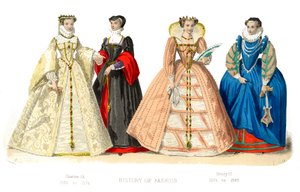French Costume: Charles IX, Henry III, 1882 by Unbekannt