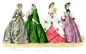 French Costume: Second Republic, Napoleon III by Unbekannt